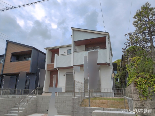 愛知県豊明市二村台７丁目の新築戸建て完成写真 2026年4月21日撮影