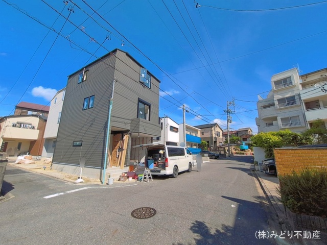 愛知県名古屋市南区呼続２丁目の新築戸建て外構写真 2026年5月10日撮影