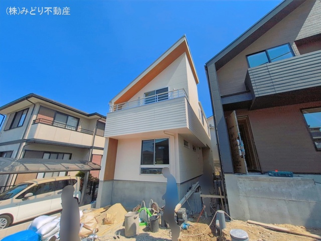 愛知県名古屋市緑区ほら貝1丁目の新築戸建て外構写真 2026年3月22日撮影