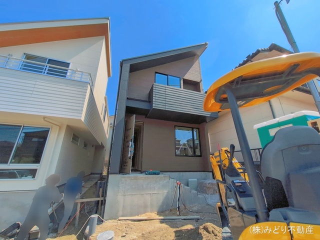 愛知県名古屋市緑区ほら貝１丁目の新築戸建て外構写真 2026年3月22日撮影