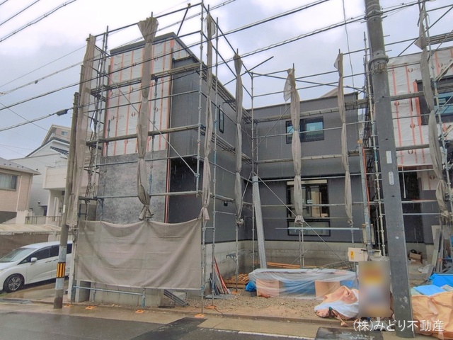 愛知県名古屋市緑区黒沢台1丁目の新築戸建てシート写真 2026年3月24日撮影