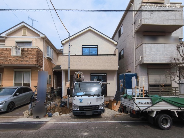 愛知県名古屋市南区曽池町２丁目の新築戸建て外構写真 2026年3月17日撮影