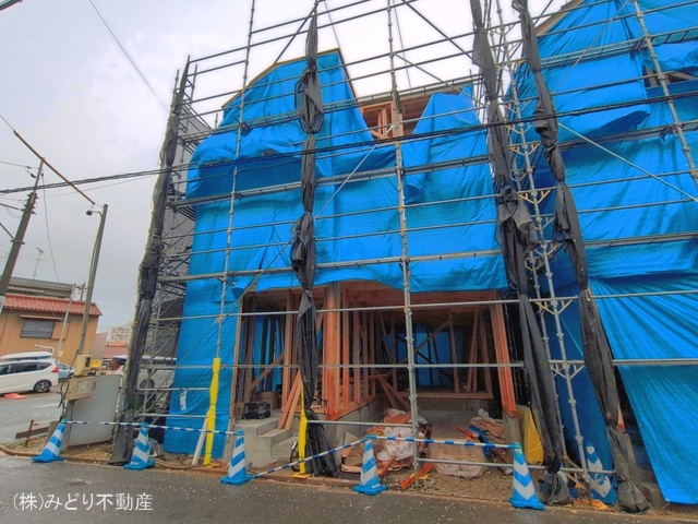 愛知県名古屋市南区鳥栖１丁目の新築戸建て上棟写真 2026年3月30日撮影