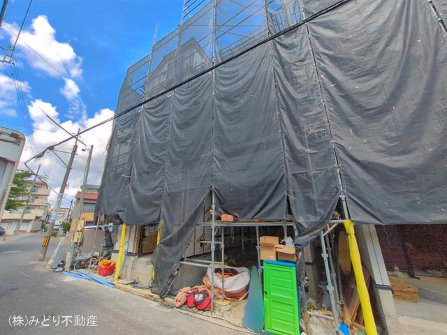 愛知県名古屋市南区鳥栖１丁目の新築戸建てシート写真 2026年5月10日撮影