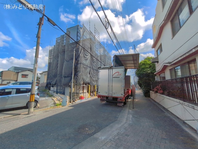 愛知県名古屋市南区鳥栖１丁目の新築戸建てシート写真 2026年5月10日撮影