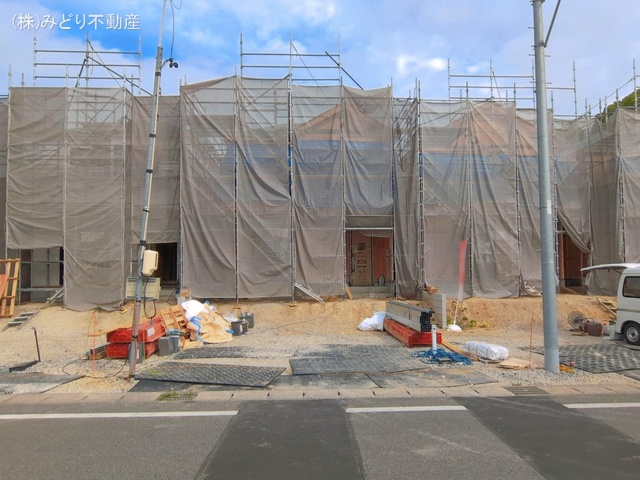 愛知県大府市米田町４丁目の新築戸建て上棟写真 2026年5月19日撮影