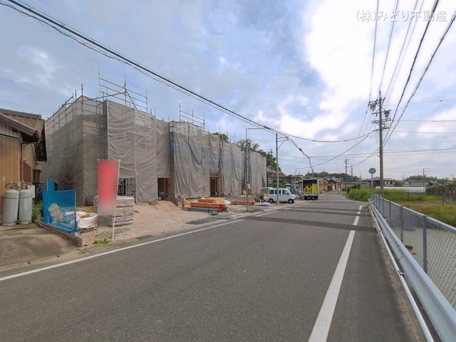 愛知県大府市米田町４丁目の新築戸建て上棟写真 2026年5月19日撮影