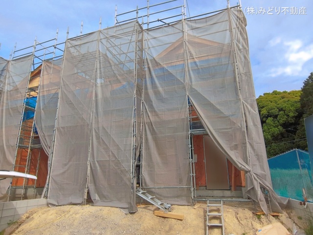 愛知県大府市米田町４丁目の新築戸建て上棟写真 2026年5月19日撮影