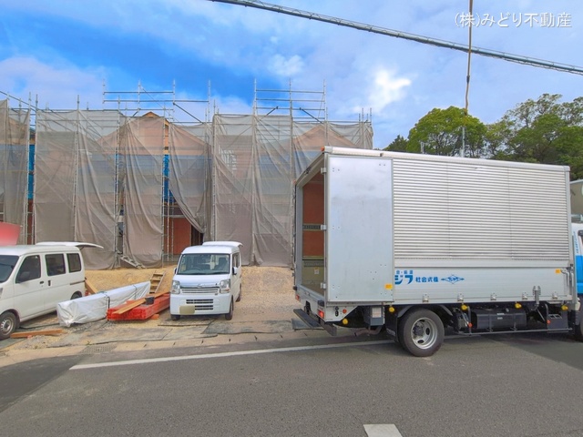 愛知県大府市米田町４丁目の新築戸建て上棟写真 2026年5月19日撮影