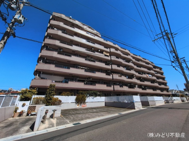 愛知県豊明市栄町武侍のマンション『レインボー豊明』外観写真 2026年3月15日撮影