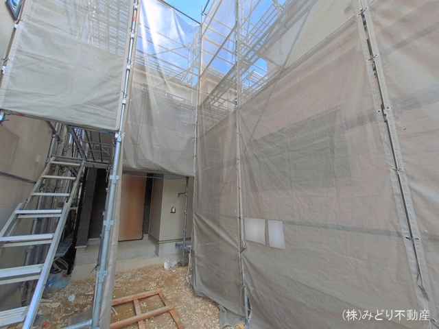 愛知県大府市森岡町４丁目の新築戸建てシート写真 2026年5月19日撮影