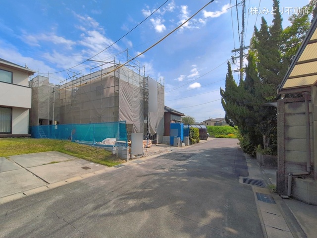 愛知県大府市森岡町４丁目の新築戸建てシート写真 2026年5月19日撮影