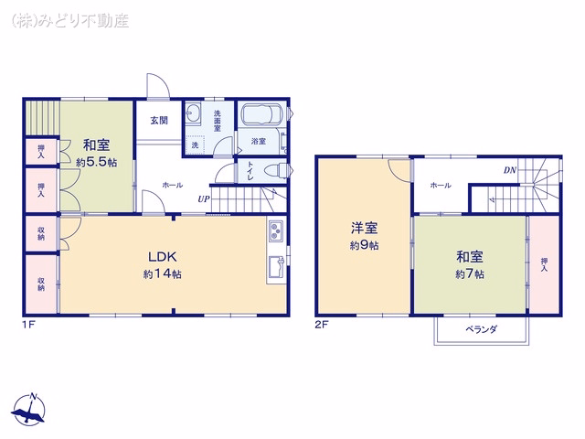 名古屋市南区三条2丁目 間取図