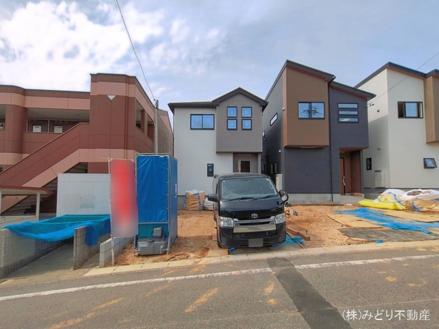 愛知県大府市横根町石丸の新築戸建て外構写真 2026年5月26日撮影