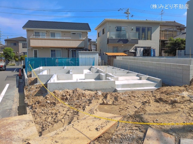 愛知県東海市荒尾町奥曽山の新築戸建て基礎写真 2026年5月24日撮影