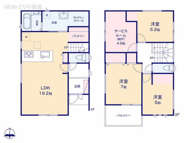 東海市荒尾町奥曽山（戸建）02 間取図