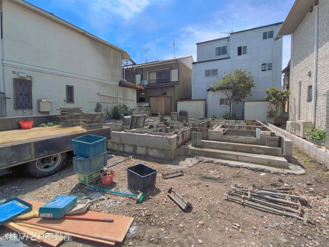 愛知県名古屋市南区三条2丁目の新築戸建て基礎写真 2026年6月7日撮影
