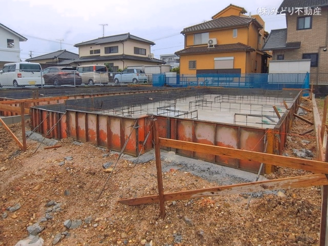新築戸建て 名古屋市第2緑区旭出 1号地 基礎