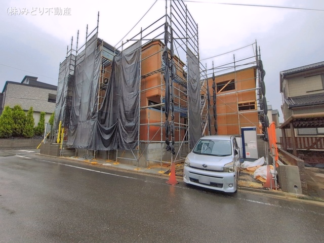 東海市加木屋町鎌吉良根（戸建）01 上棟