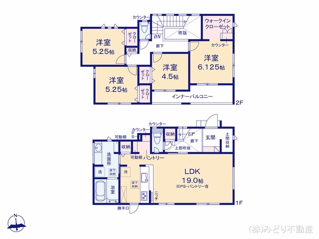 東海市加木屋町鎌吉良根（戸建）01 間取図