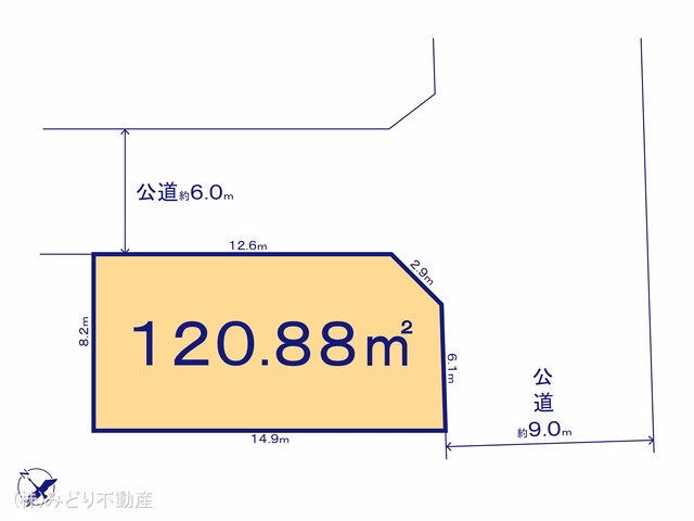 名古屋市緑区小坂1丁目(土地)05 区画図
