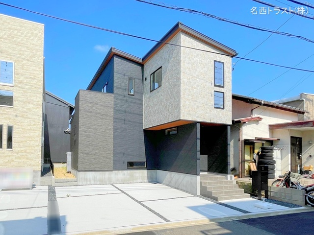 愛知県清須市新清洲4丁目の未入居 戸建て完成写真 2024年7月4日撮影