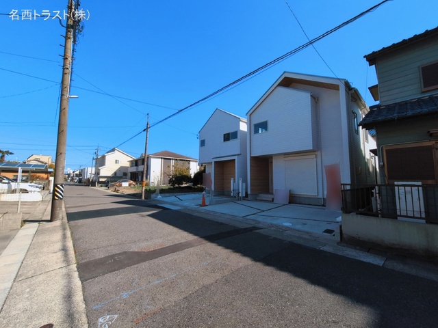 愛知県名古屋市西区城西町の新築戸建て完成写真 2026年3月10日撮影