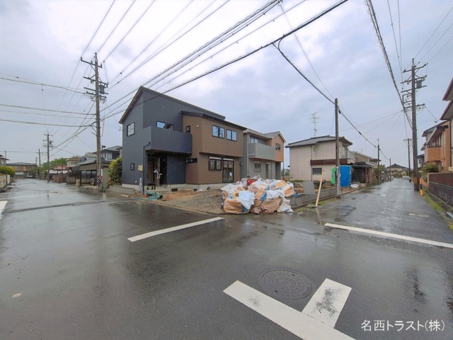 愛知県稲沢市田代１丁目の新築戸建て外構写真 2026年4月22日撮影