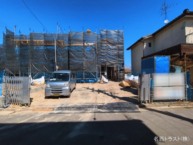 愛知県稲沢市田代１丁目の新築戸建て上棟写真 2026年3月9日撮影