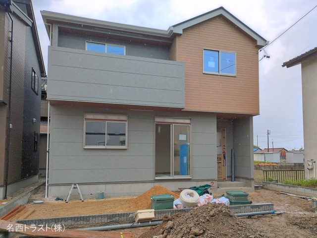 愛知県稲沢市田代１丁目の新築戸建て外構写真 2026年4月22日撮影