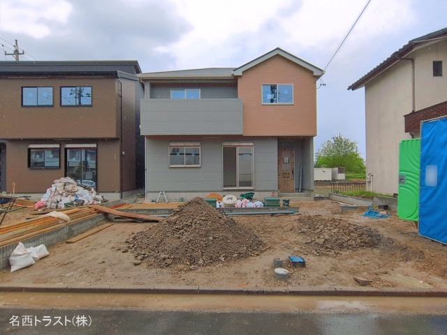 愛知県稲沢市田代１丁目の新築戸建て外構写真 2026年4月22日撮影