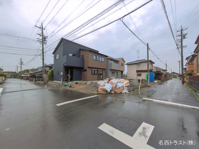 愛知県稲沢市田代１丁目の新築戸建て外構写真 2026年4月22日撮影