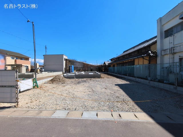愛知県稲沢市矢合町面棒堀の新築戸建て基礎写真 2026年3月9日撮影