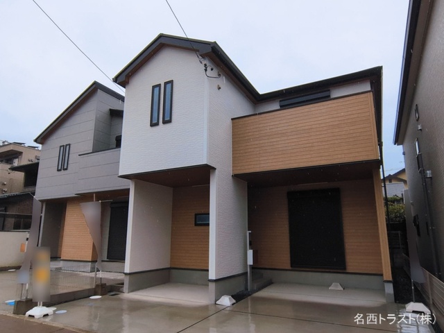 愛知県稲沢市駅前1丁目の新築戸建て完成写真 2026年3月2日撮影