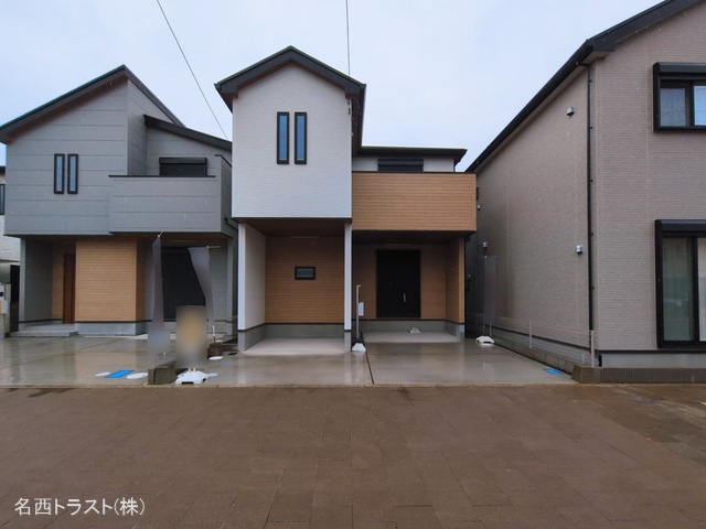 愛知県稲沢市駅前1丁目の新築戸建て完成写真 2026年3月2日撮影