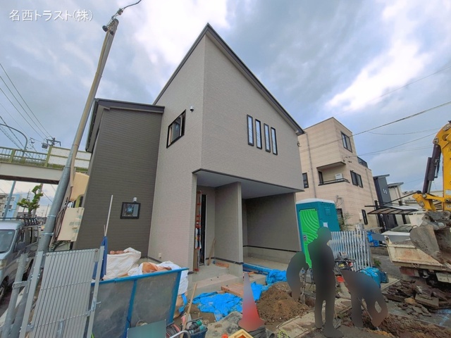 愛知県清須市清洲の新築戸建て外構写真 2026年5月7日撮影