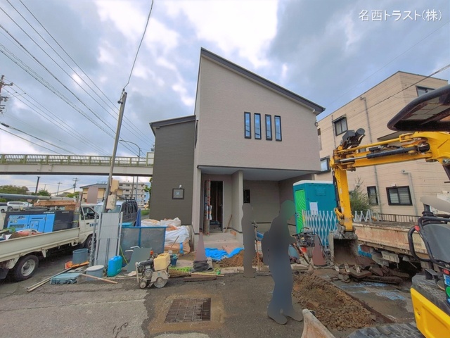 愛知県清須市清洲の新築戸建て外構写真 2026年5月7日撮影