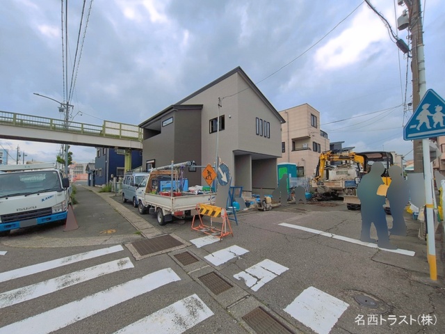 愛知県清須市清洲の新築戸建て外構写真 2026年5月7日撮影