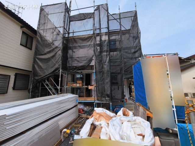 愛知県清須市西枇杷島町 城並3丁目の新築戸建てシート写真 2026年3月1日撮影