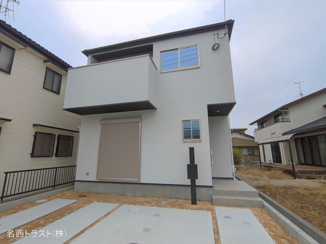 愛知県清須市西枇杷島町　城並３丁目の新築戸建て完成写真 2026年4月14日撮影