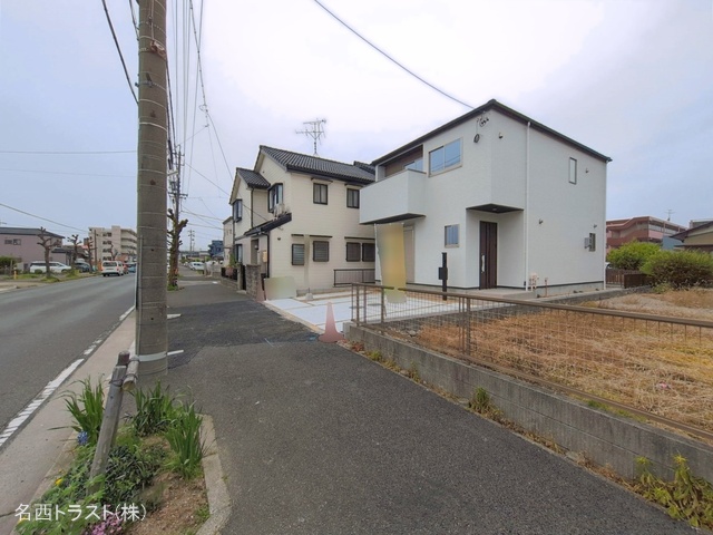 愛知県清須市西枇杷島町　城並３丁目の新築戸建て完成写真 2026年4月14日撮影