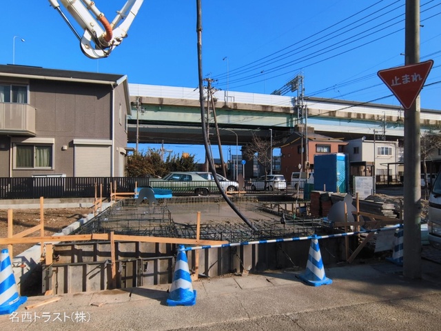 愛知県名古屋市西区長先町の新築戸建て基礎写真 2026年3月4日撮影