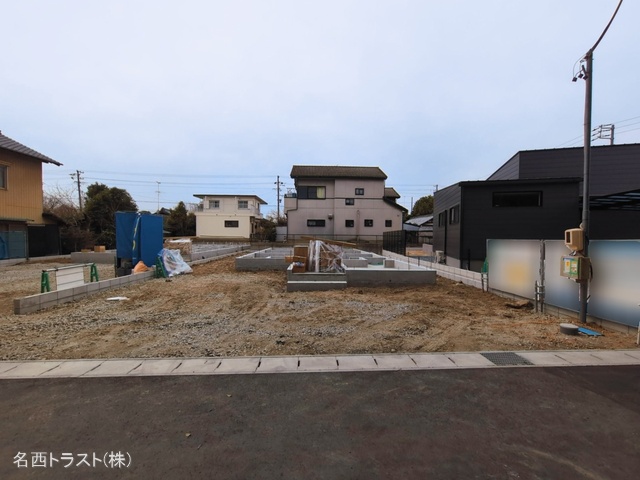 愛知県稲沢市平和町 法立北瀬古の新築戸建て基礎写真 2026年3月1日撮影