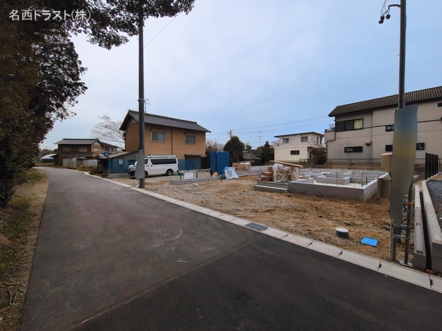 愛知県稲沢市平和町 法立北瀬古の新築戸建て基礎写真 2026年3月1日撮影