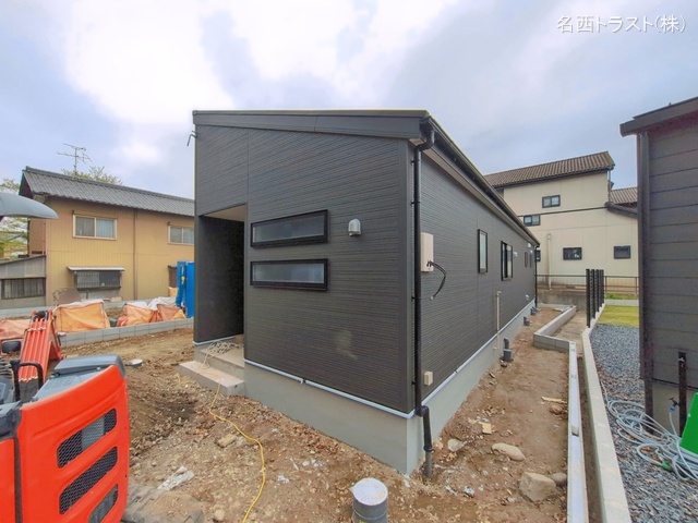 愛知県稲沢市平和町　法立北瀬古の新築戸建て外構写真 2026年4月14日撮影