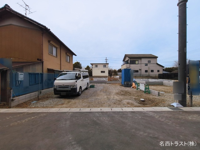 愛知県稲沢市平和町　法立北瀬古の新築戸建て基礎写真 2026年3月1日撮影