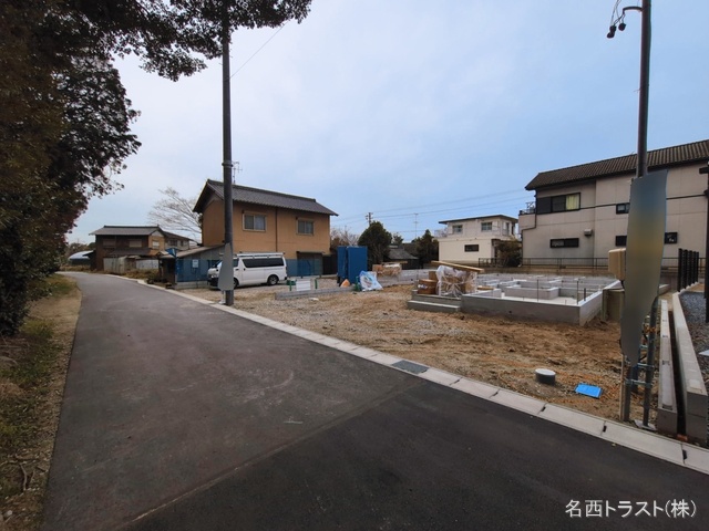 愛知県稲沢市平和町　法立北瀬古の新築戸建て基礎写真 2026年3月1日撮影