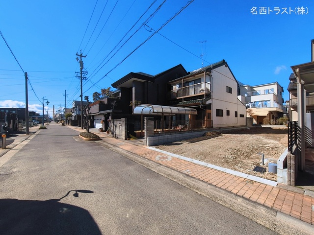 愛知県名古屋市西区清里町の新築戸建て更地・土地写真 2026年3月3日撮影