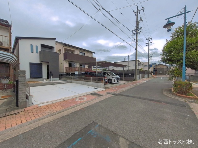 愛知県名古屋市西区清里町の新築戸建て完成写真 2026年6月3日撮影