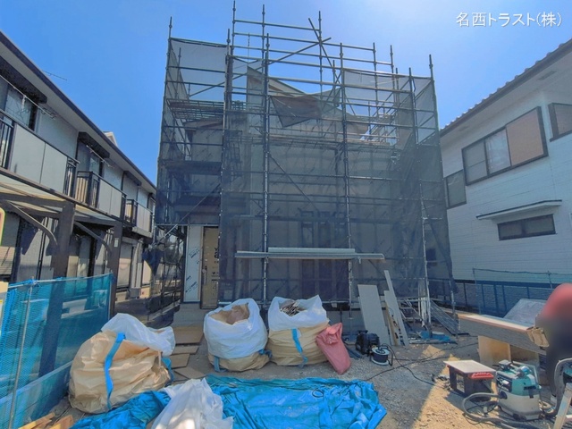 愛知県清須市桃栄3丁目の新築戸建てシート写真 2026年5月17日撮影